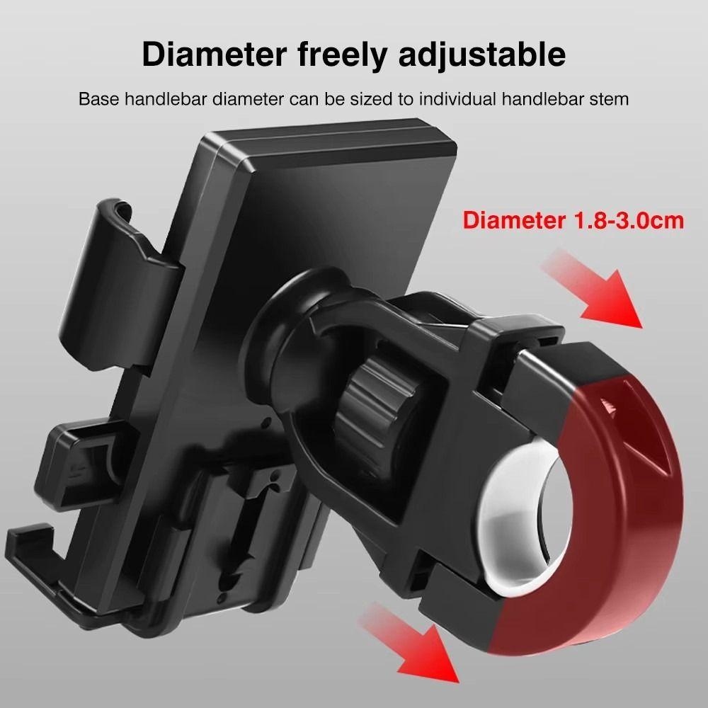 360° Rotate Smartphone Bracket Baby Pram Lazy Phone Holder Cell Phone Holder  Stroller Accessories