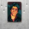 James Brown Metal Signs Wall Decor Vintage Tin Signs Captain Metal Poster Decor for Bar Pub Club Wall Decoration