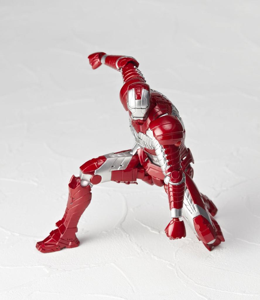 Legacy OF Revoltech Iron Man 2 Iron Man Mark V 155mm Painted Movable Figure Approx. ABS&PVC LR-024 [Item]