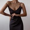Women's Slim-fit Backless Silky Sexy Halter Party Spice Trend Dress