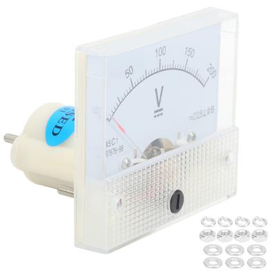 Pointer DC Voltmetre Panel Volt Voltaj Ölçer Ölçüm Cihazı 85C1 DC 0~200V