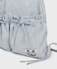 Fallett String Ribbon Gym Sack Sky Blue