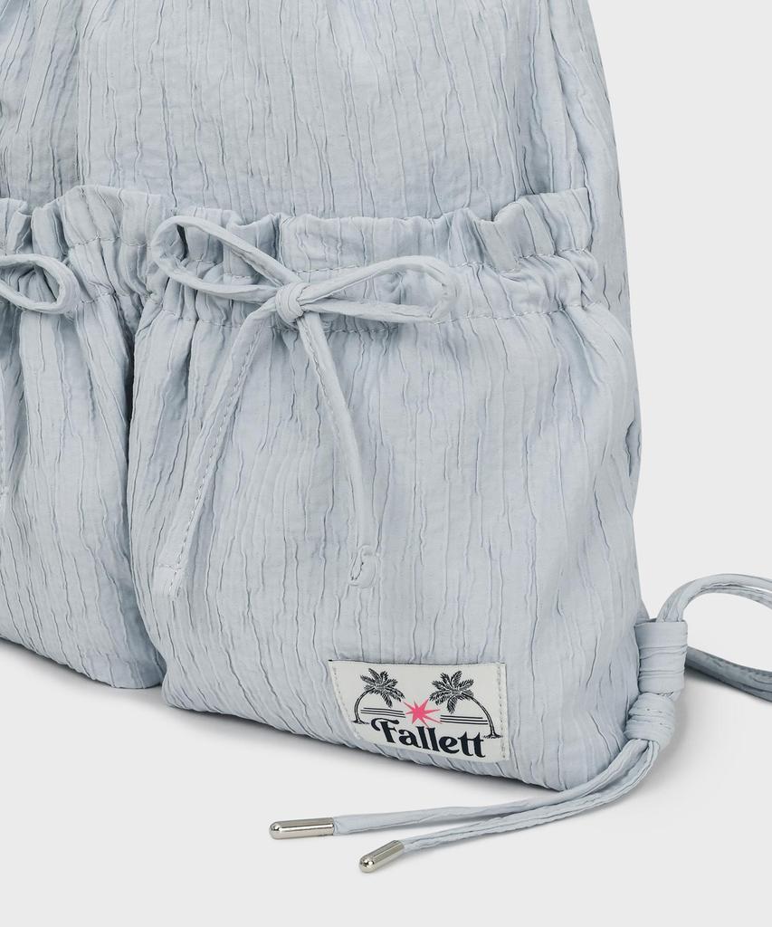 Fallett String Ribbon Gym Sack Sky Blue