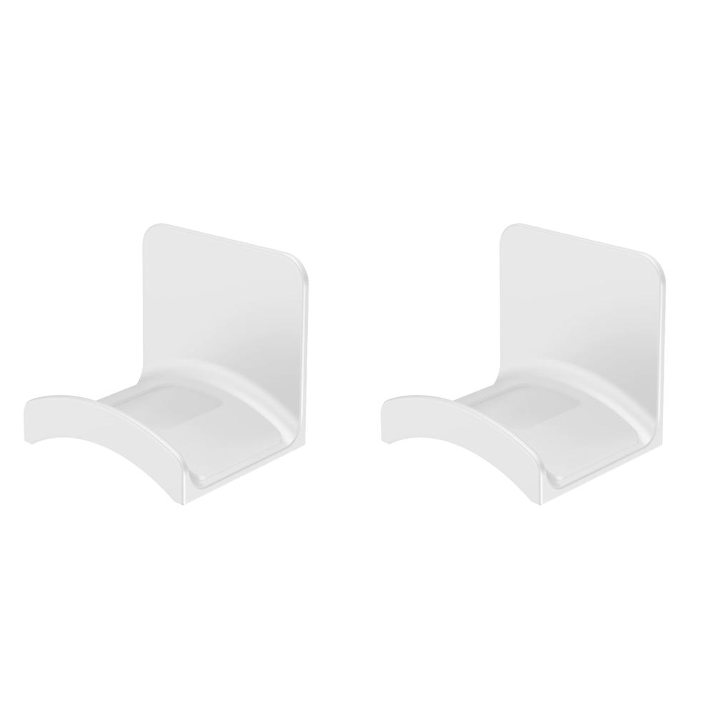 1-20Pcs Universal Headphone Stand Adhensive Plastic Wall Mount Hanger Rack Under Desk Headset Holder Gaming Earphone Bracket