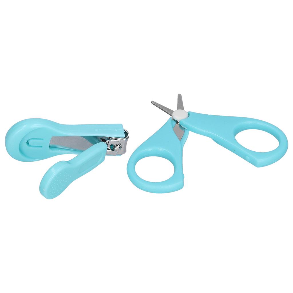 Baby Nail Kit Clipper Scissors Tweezers Nail File   Tools for Infant Manicure Pedicure