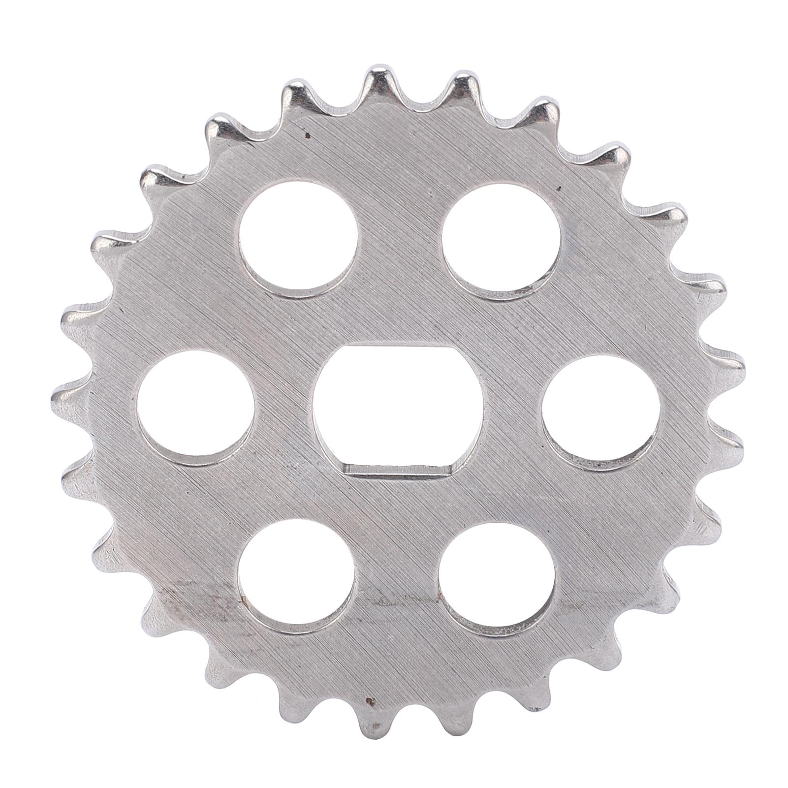 

Engine Oil Pump Gear Sprocket Steel Alloy Accessory Replacement for CF250 CH250 ATV