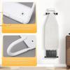 Space Saving Iron Board Wall Mount Dual Hooks Iron Board Holder  Laundry Room Storage