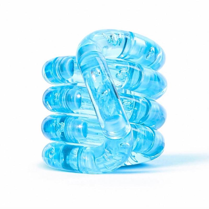 Tangle Deformable Rope Fidget Toy Deformation Rope Knot Pressure Stress Relief Toys Color-Changing Stress Relieving Twisty Ropes