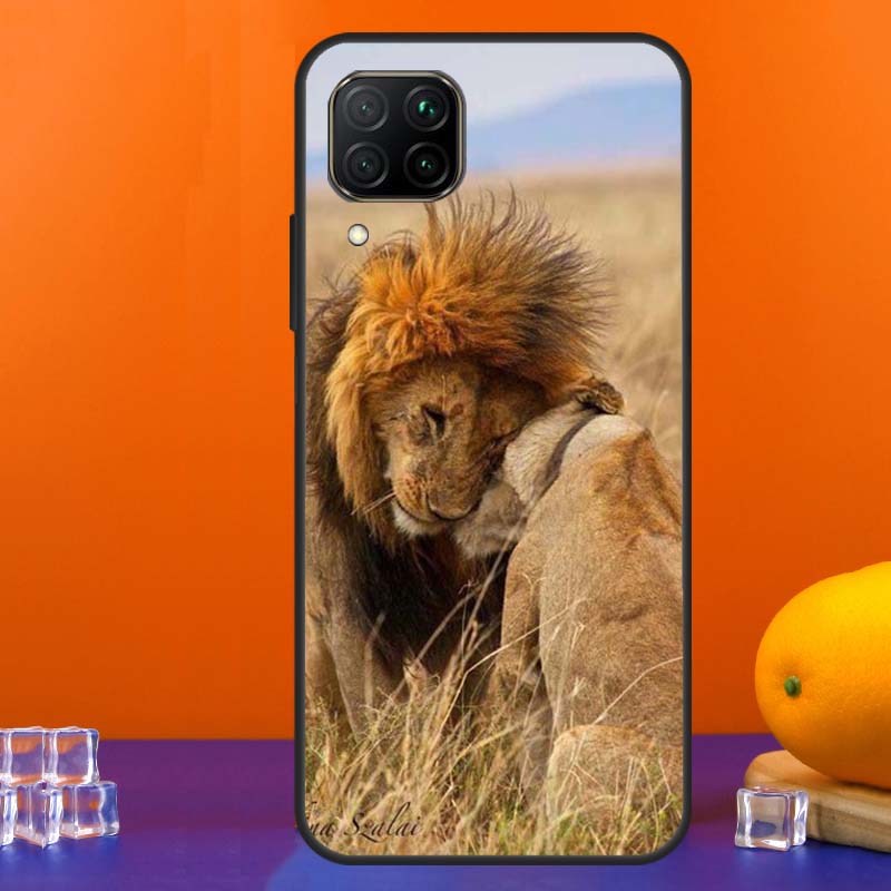 

African Lion Big Cat For Huawei Nova 9 10 SE 5T 12i 12s 11i Y91 Y90 Y60 Y70 Y72 Y61 P60 Pro P20 P40 P30 Lite Case Nova 10 SE
