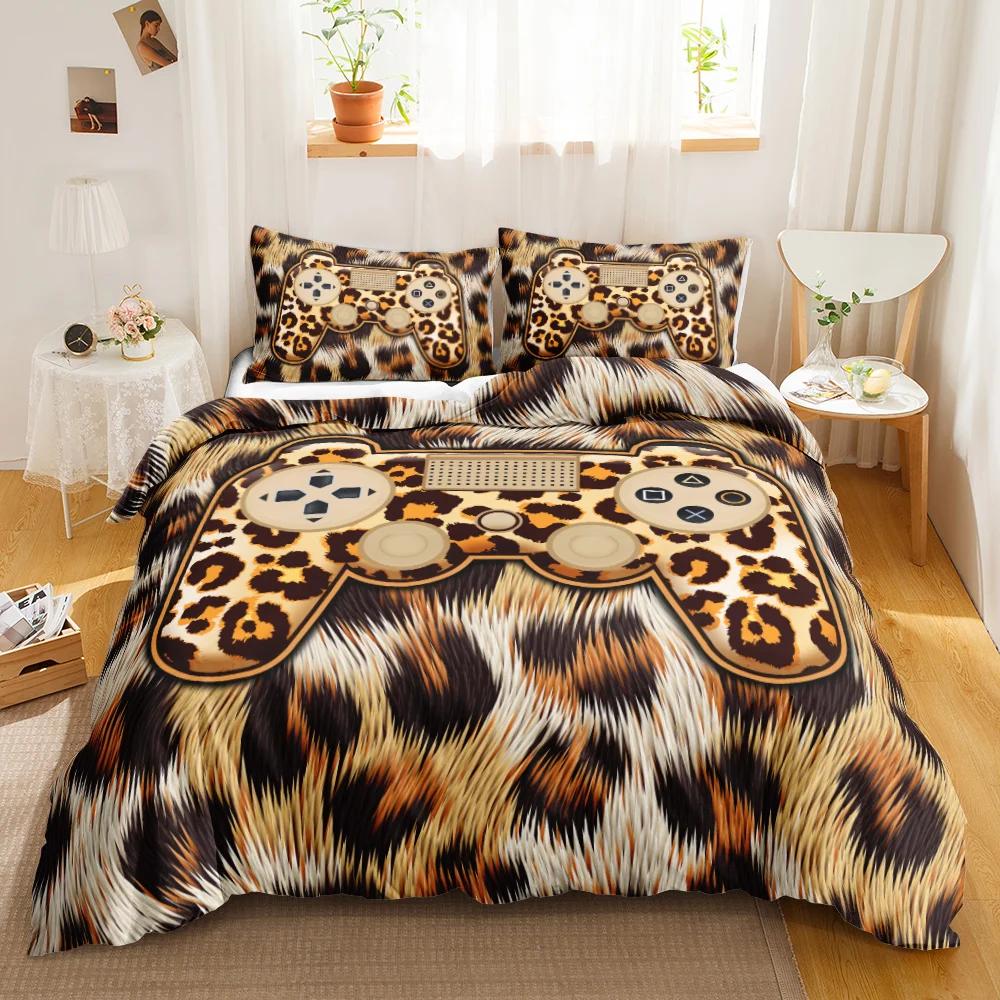 

Игровой комплект постельного белья для мальчиков и детей, комплект постельного белья для геймпада, контроллер для видеоигр, одеяло, чехол для девочек-подростков, полиэстеровый чехол-одеяло 135x200cm 2pcs