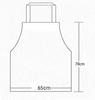 1PC Grembiule a Righe in Lino Cotto con Cinturino in Tessuto di Cotone Sottile per Resistenza a Macchie e Olio, Salopette da Caffè, Grembiule, Accessori da Cucina