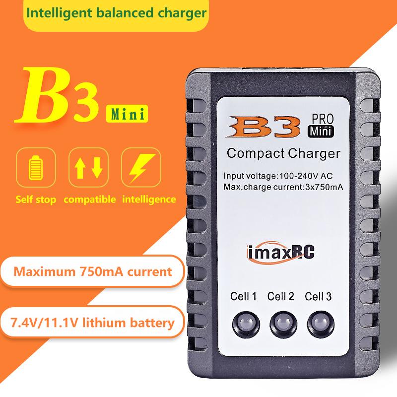 1 Set 2S 3S Cells B3 7.4V 11.1V Mini Li-Polymer Lipo Battery Charger For Rc Lipo Aeg Airsoft Battery Rc Model Spare Parts