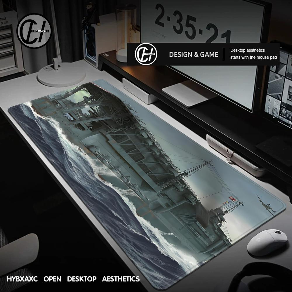 Aircraft Mousepad Large Gaming Mouse Pad LockEdge Thickened Computer Keyboard Table Desk Mat