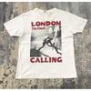 La Maglietta della Band The Clash London Calling Cotone Tutte le Taglie S 5XL TMB4687