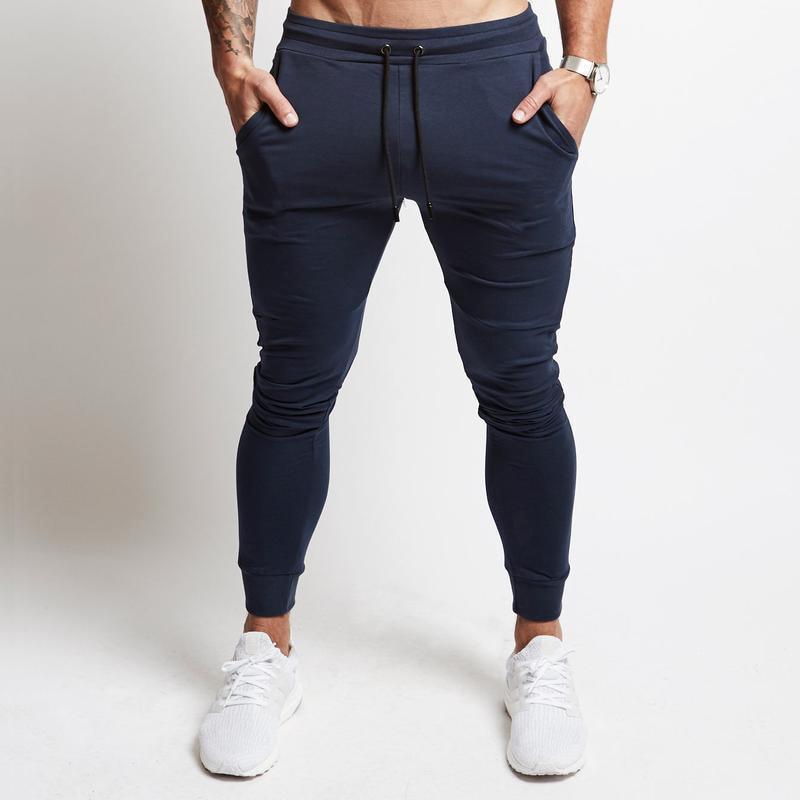 Men's Spring and Autumn Slim Fit Jogging Pants, Tapered Sports Pants