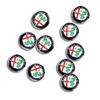 Car Stickers For Alfa Romeo 2/5/10pcs 14mm Aluminium Metal Car Key Emblem Stickers For Alfa Romeo 159 147 156 166 Giulietta Giul