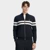 Fila Heritage Classic Einfach Mode Lässig Vielseitig Bequem Gestrickte Jacke Herrenjacken Legendär-Blau F11M618406FNV