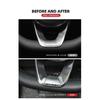 Car Interior Steering Wheel Badge Sticker Panel Center Emblem For AMG Mercedes Benz W212 W213 W205 GLA CLA GLC GLE New C/E Class