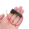 L8RE Pack of 10 Microwave Oven Fuses Microwave Oven Insurance Microwave Oven Accessory Plastic Texture Easy To Use Cable
