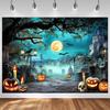Mocsicka 7x5ft Halloween Backdrop