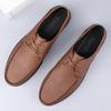 Handmade Genuine Leather Shoes Non-Slip Men's Casual Sneakers Comfortable Driving Flats Loafers Hot Sale Male Walking Footwear