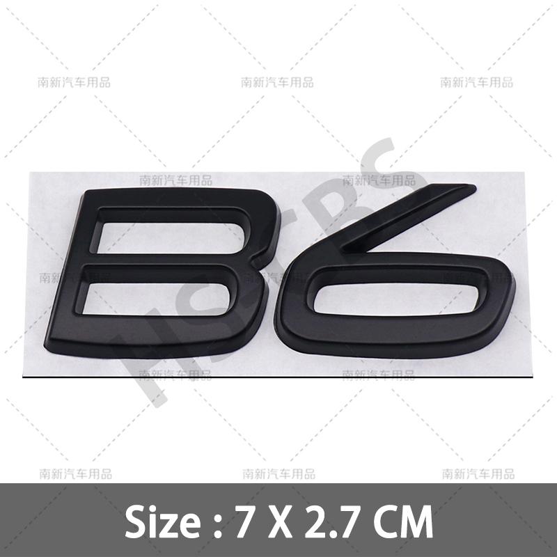 3D Metal AWD T5 T6 Logo Badge B5 B6 Emblem Car Rear Trunk Stickers For XC90 S60 CX60 S80 V40 S40 XC70 V60 XC40 V90 Accessories