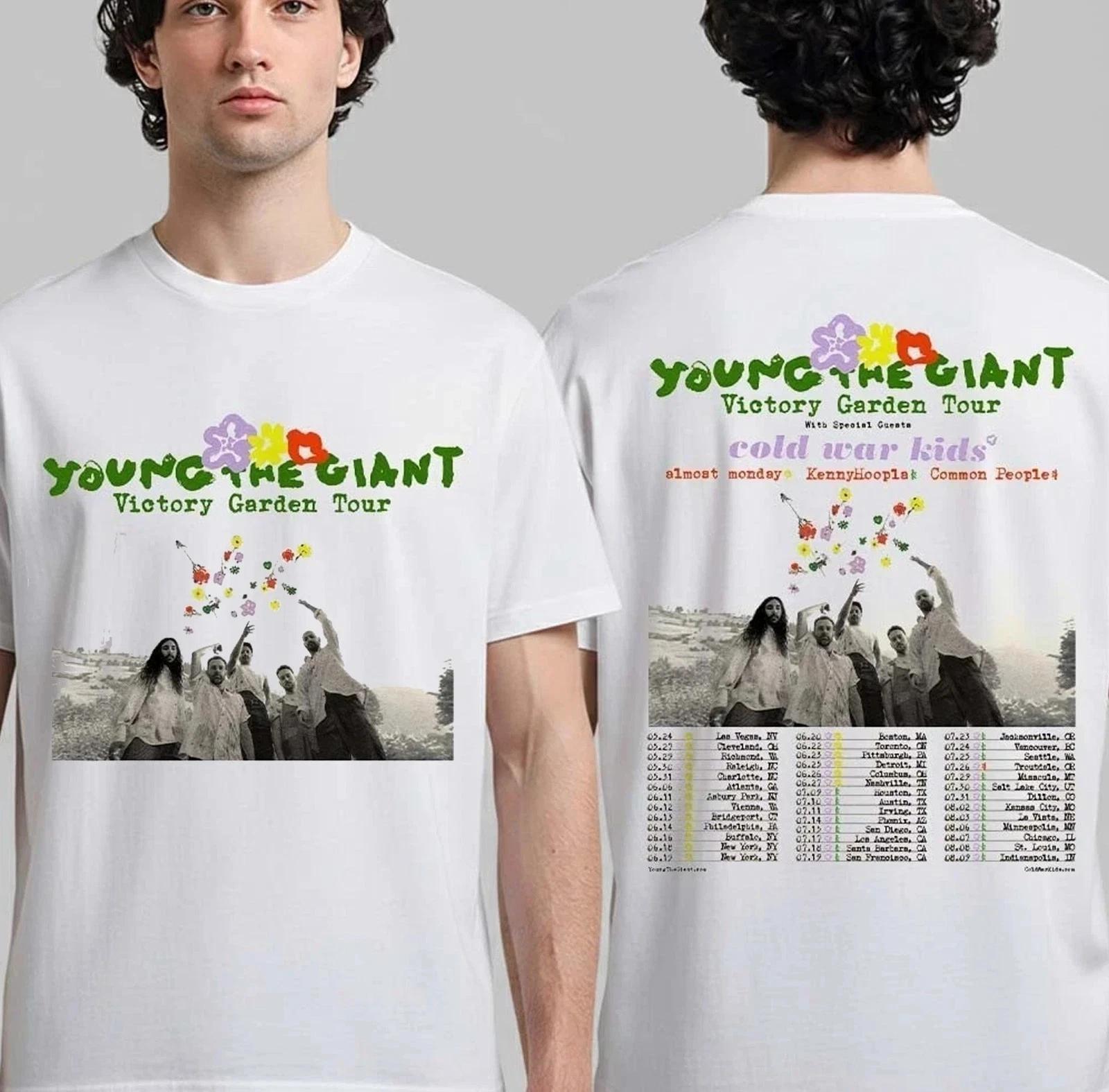 Young The Giant Victory Garden Tour 2026 North America T shirt XL