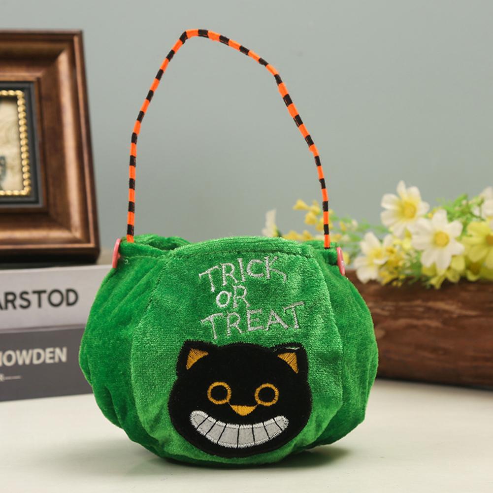 Halloween Pumpkin Candy Bag Gift Storage Bag Trick or Treat Pumpkin Ghost Bags Skeleton Bat Halloween Supplies