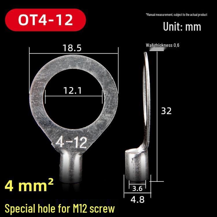 Silver-Plated Brass Terminal Block: Round, U, Y, Fork Type Lug SNB/RNB Open Barrel