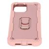 Scratchproof Armor Covers with Stand for   13 Pro   Mobile Phones Armor   Case(Pink Gold )