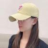 Women's Ripped Cotton Baseball Cap