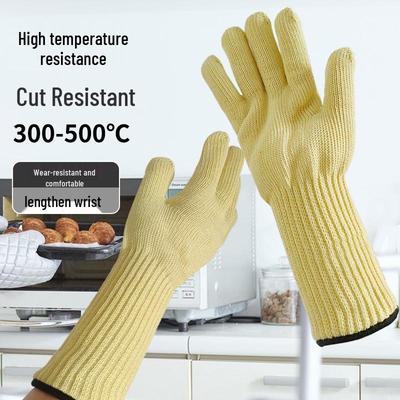 High-Temp Aramid Gloves: Heat-Resistant, Cut-Resistant, Insulating Up To 500°C