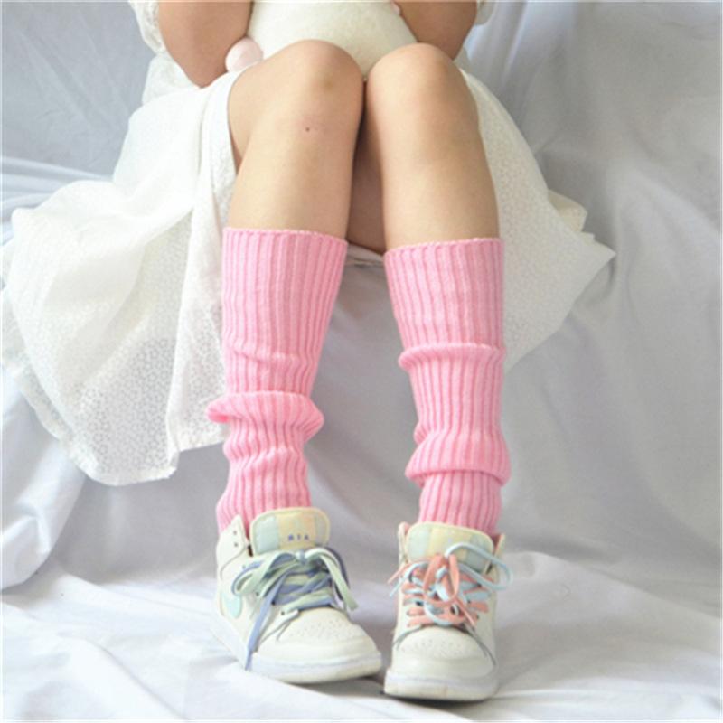 Scaldamuscoli in lana multicolore da donna JK: Calzini e copristivali lavorati a maglia, caldi e adatti a tutte le stagioni