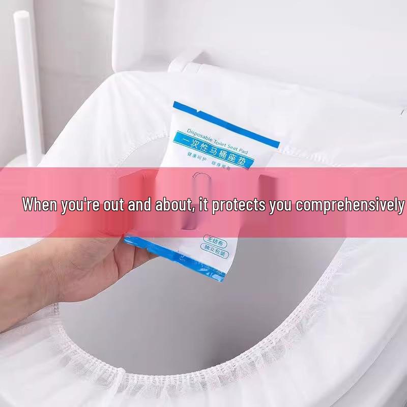 Waterproof Travel & Home Disposable Non-Woven Toilet Seat Covers - Maternity & Portable Set