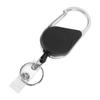 Keychain Retractable ABS Anti Theft Anti Loss with Nylon Cord Key Ring for Outdoor Mountaineering