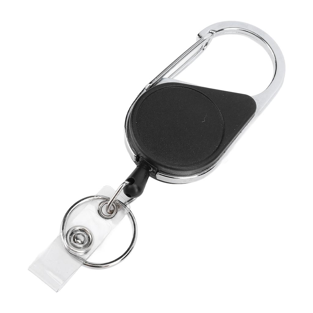 Keychain Retractable ABS Anti Theft Anti Loss with Nylon Cord Key Ring for Outdoor Mountaineering