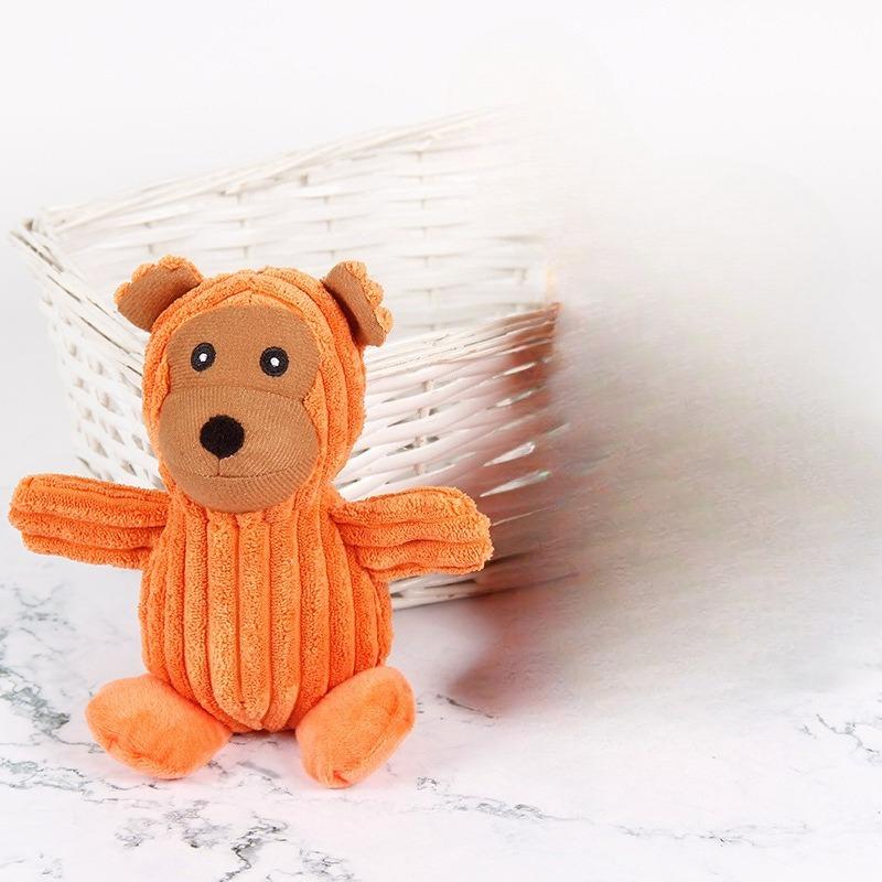 Zähneknirschen, Belüftungstraining, Cord Affe Schwein Vokalisation und Mehrere Hunde Plüschtiere