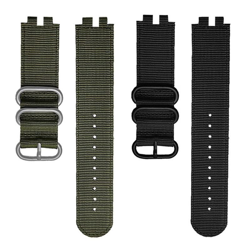 Cinturino da Orologio in Nylon ONENylon per Casio PROTREK PRW 3100 Modificato PRW3000 PRW3100 PRW6000 PRW-6100Y Braccialetto in Tela Polsino con StrumentiMN