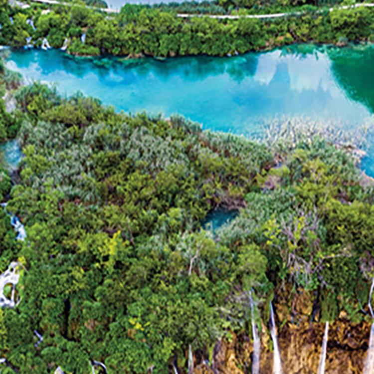 Пазл из 1000 деталей - Плитвицкие озера и красивые водопады — фото 3