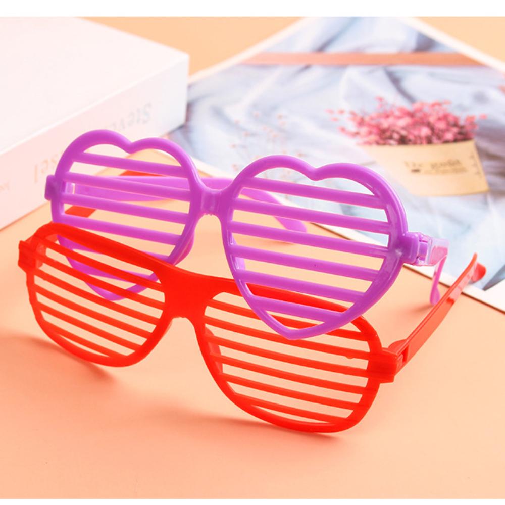 12Pcs Kids Birthday Prom Party Favors Blinds Cute Glasses Easter Christmas Halloween Carnival Party Gift Supplies Pinata Fillers