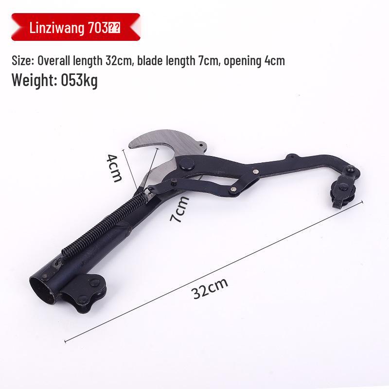 Telescopic High-Branch Pruner & Saw for Fruit Picking and Tree Pruning