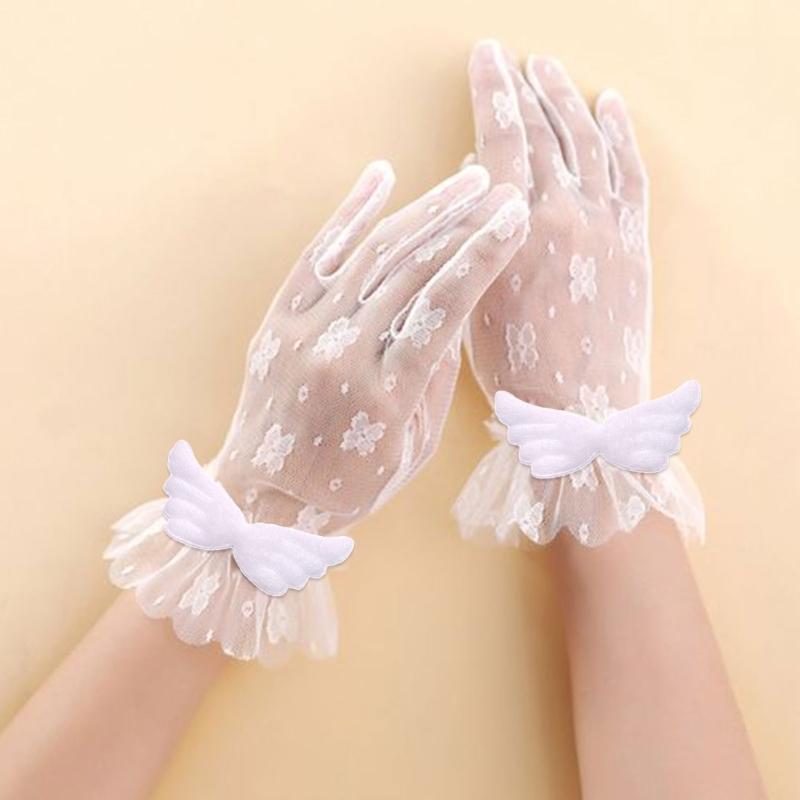 Handmade Craft Project Kits Crafting Headband Angel Wing Applique Shoes Patches Sewing Headband Accessories