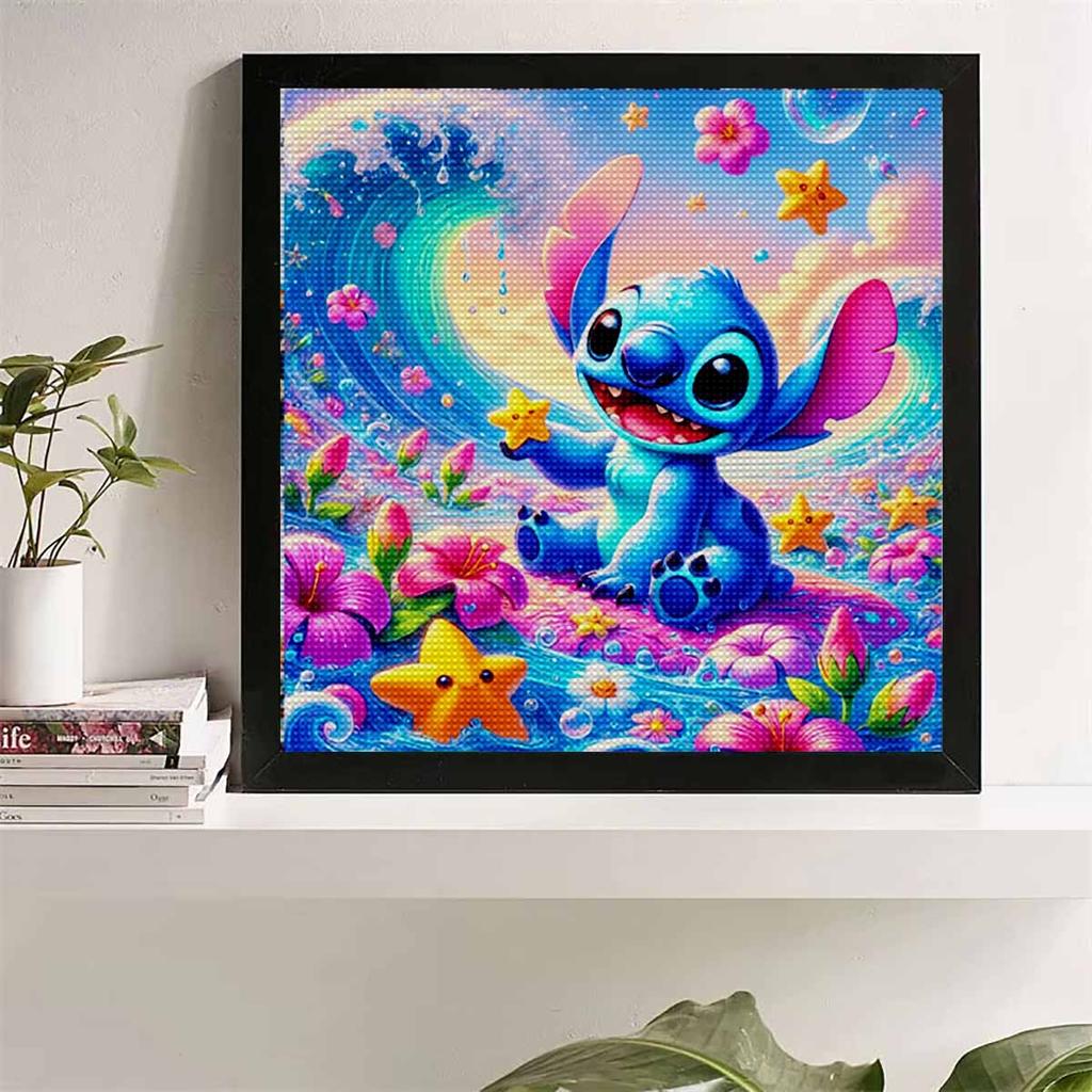 DIY Diamond Painting Round Diamond Lovely Stitch Full Diamond Mosaic Home Decoration Painting Cross Stitch Kit