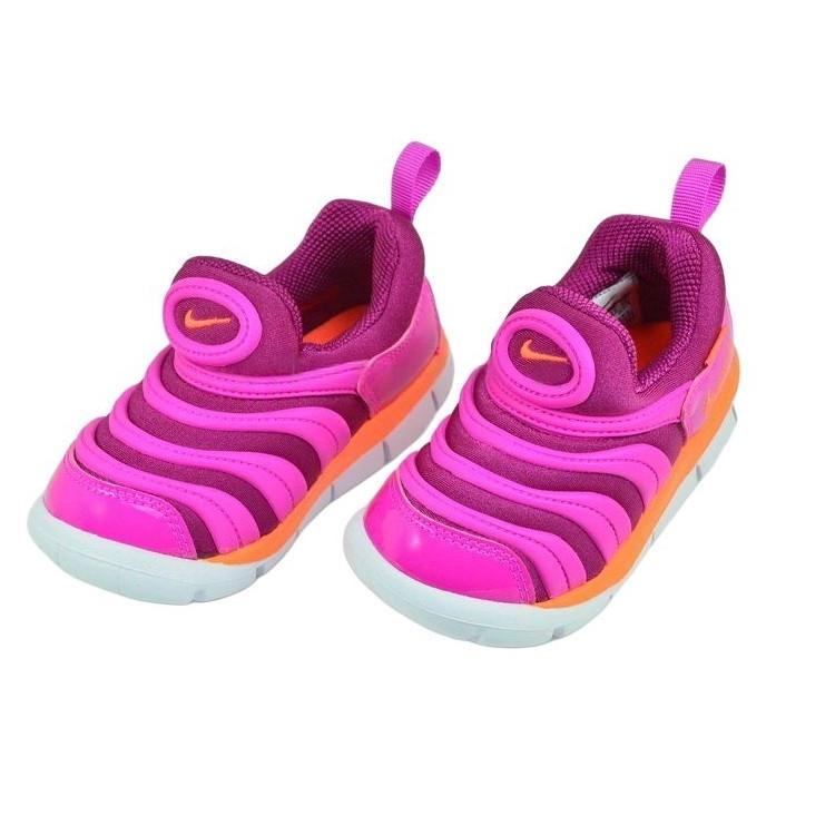 Nike Dynamo Free Cushioning Low top Toddler Shoes Peach Pink Infant And Toddler 343938-504