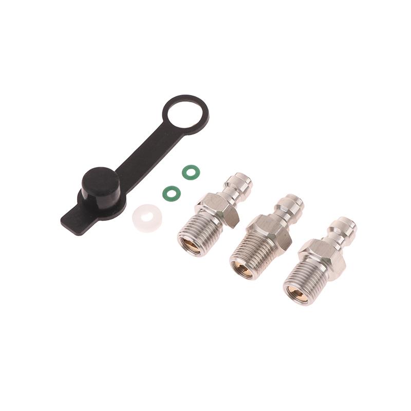 Male Connector 8Mm Male Thread Quick Connect Valve Pcp Filling With Valve M10X1 1/8Npt 1/8Bspp For High-Pressure Pumps