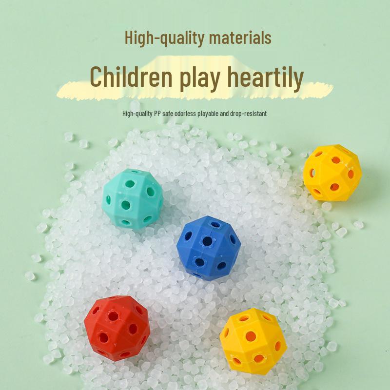 3D Geometric Bead Building Blocks: Educational Toy for Kids' Creativity
