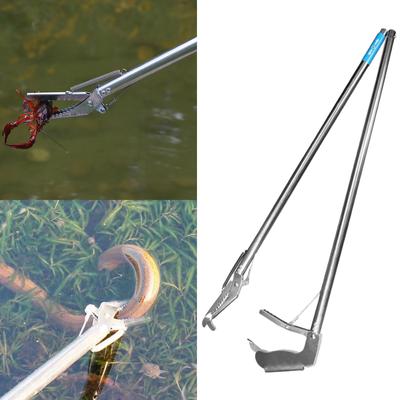 Pinças de cobra dobráveis com cabeça angular ajustável, ferramenta de agarrar para manuseio seguro e eficiente de répteis, braçadeira para ferramenta de direção marítima