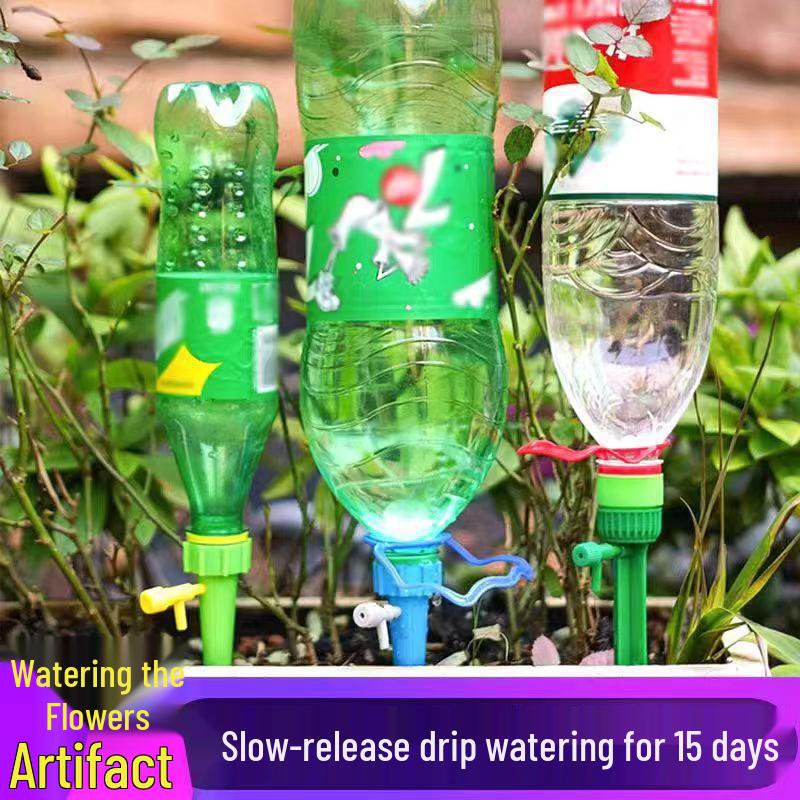 Adjustable Drip Irrigation System: Automatic Watering Device with Ground Seepage