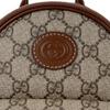 Gucci Vintage Logo Canvas And Leather Backpack Men backpack Beige Brown 725654-92TCG-8563