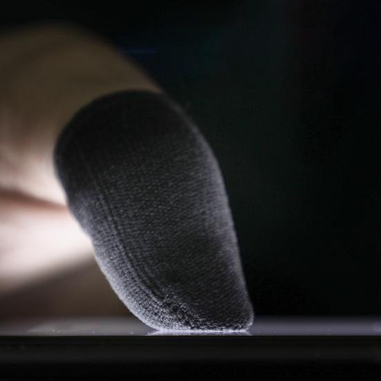 Manicotto per Dita Traspirante Antiscivolo per Touch Screen di Giochi su Cellulare Controller